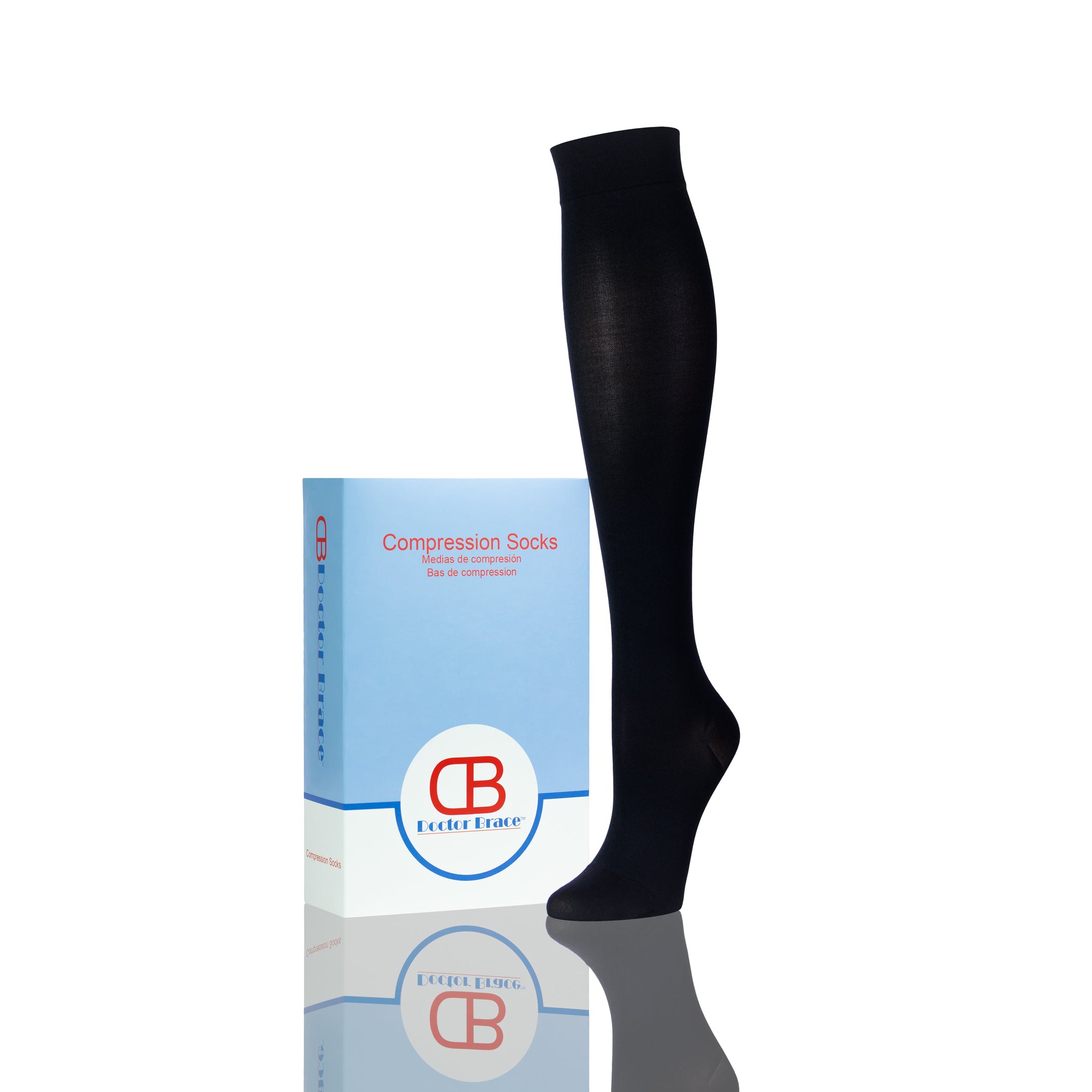 Circutrend Knee High Compression Socks For Women In 20 30 mmHg