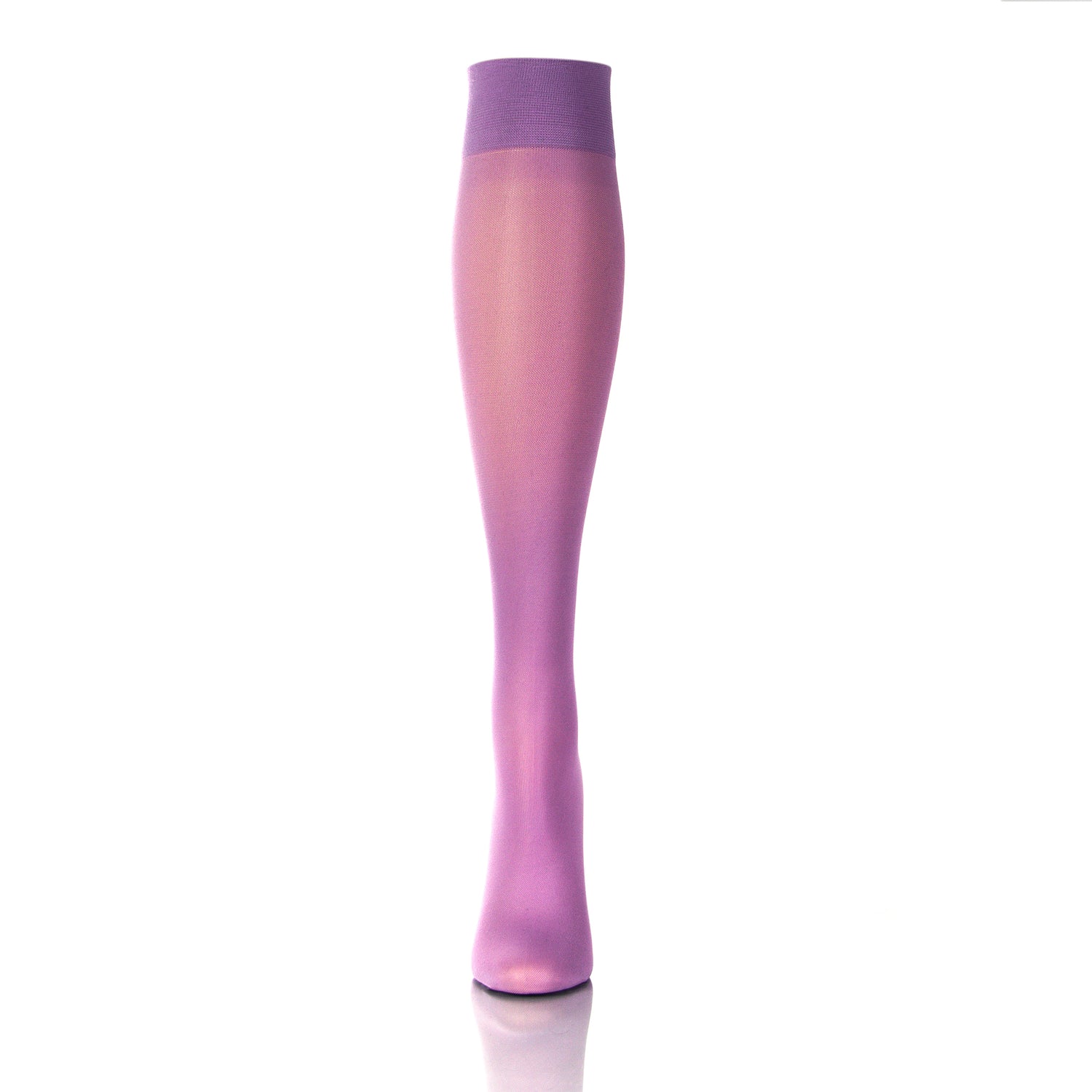 Compression Socks - Women - Coloured - Lavender Color - Doctor Brace Softmedi - Front View