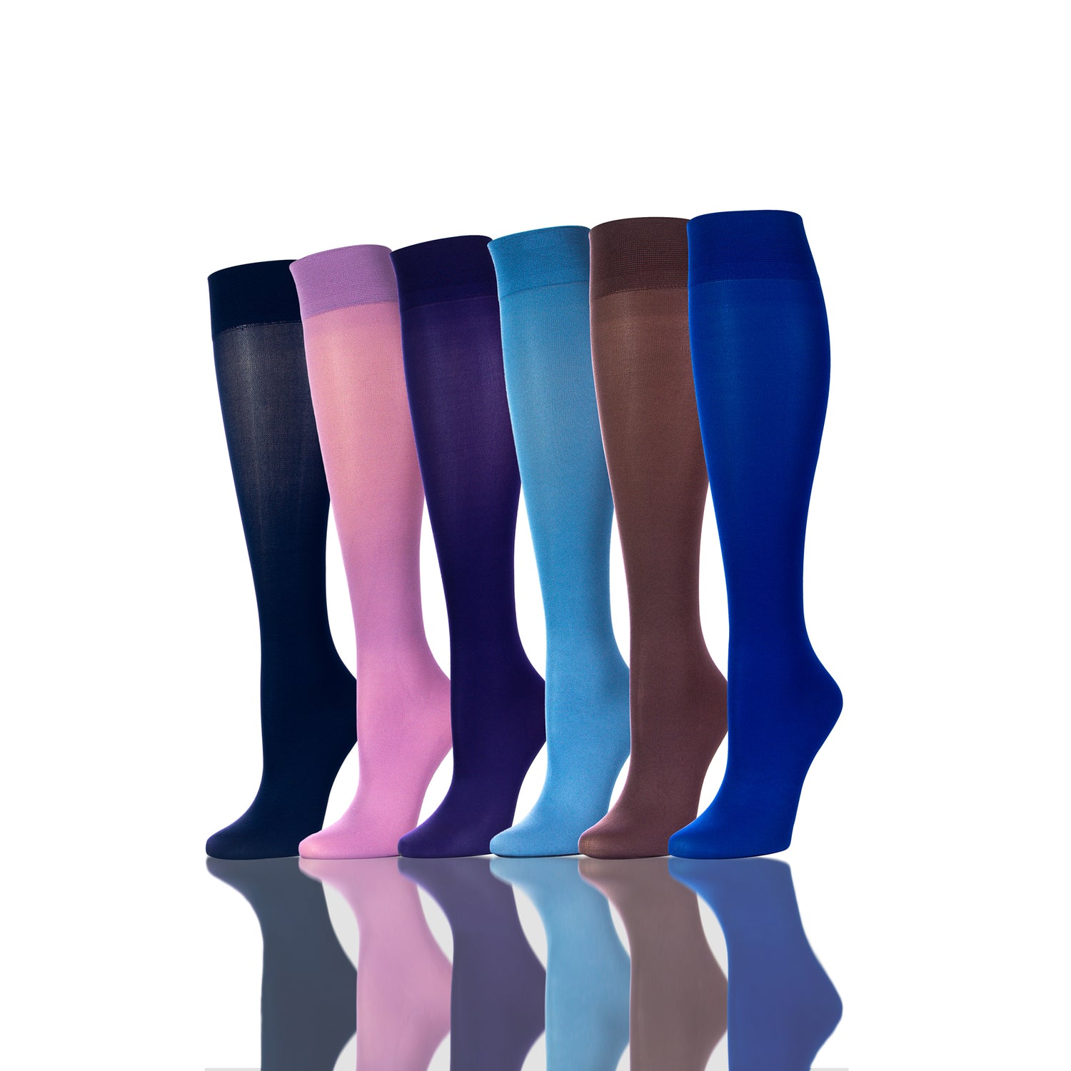 Cute Compression Socks For Women Multi Color View  - Docto Brace Softmedi