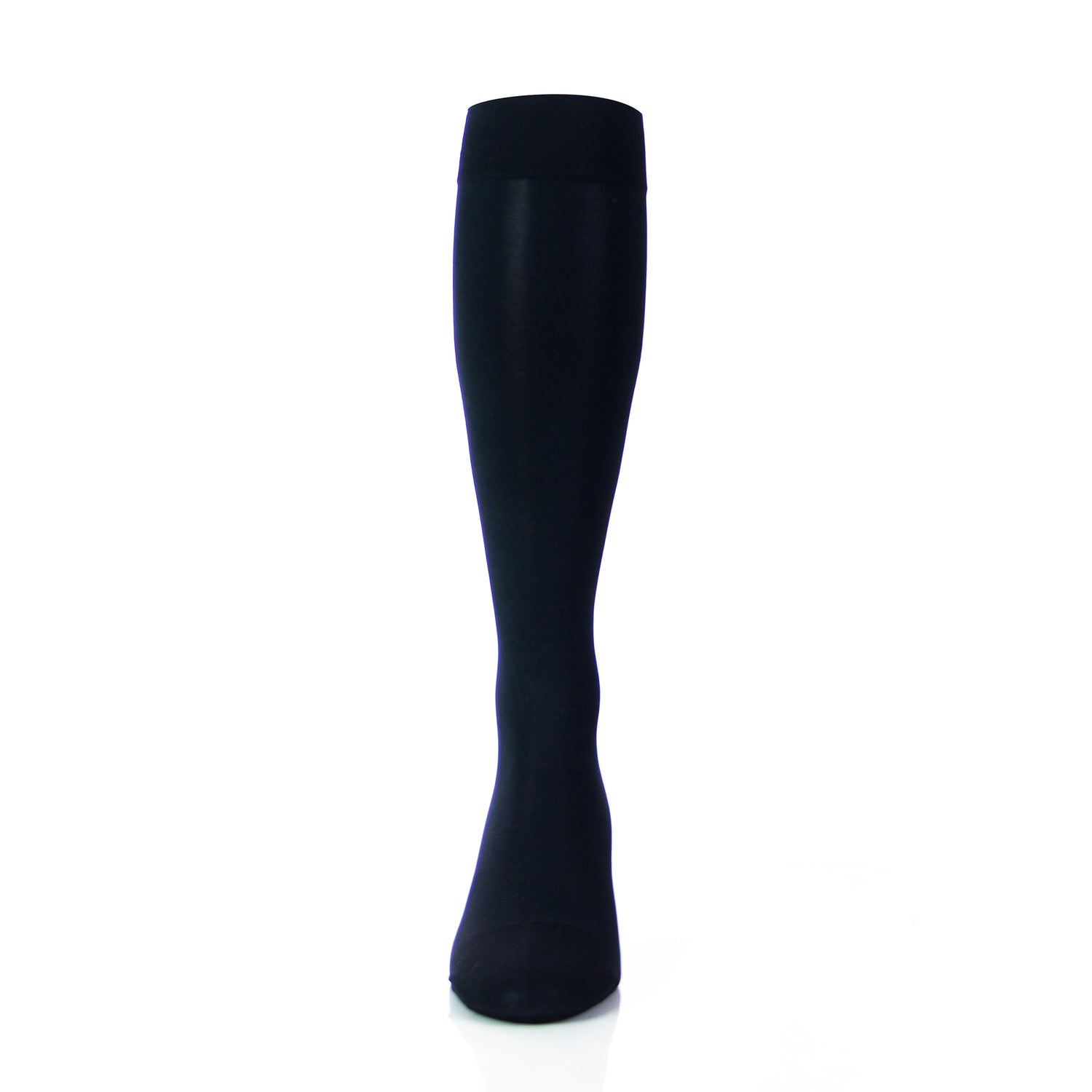 Wide Calf Compression Socks (30-40 mmHg) - Black